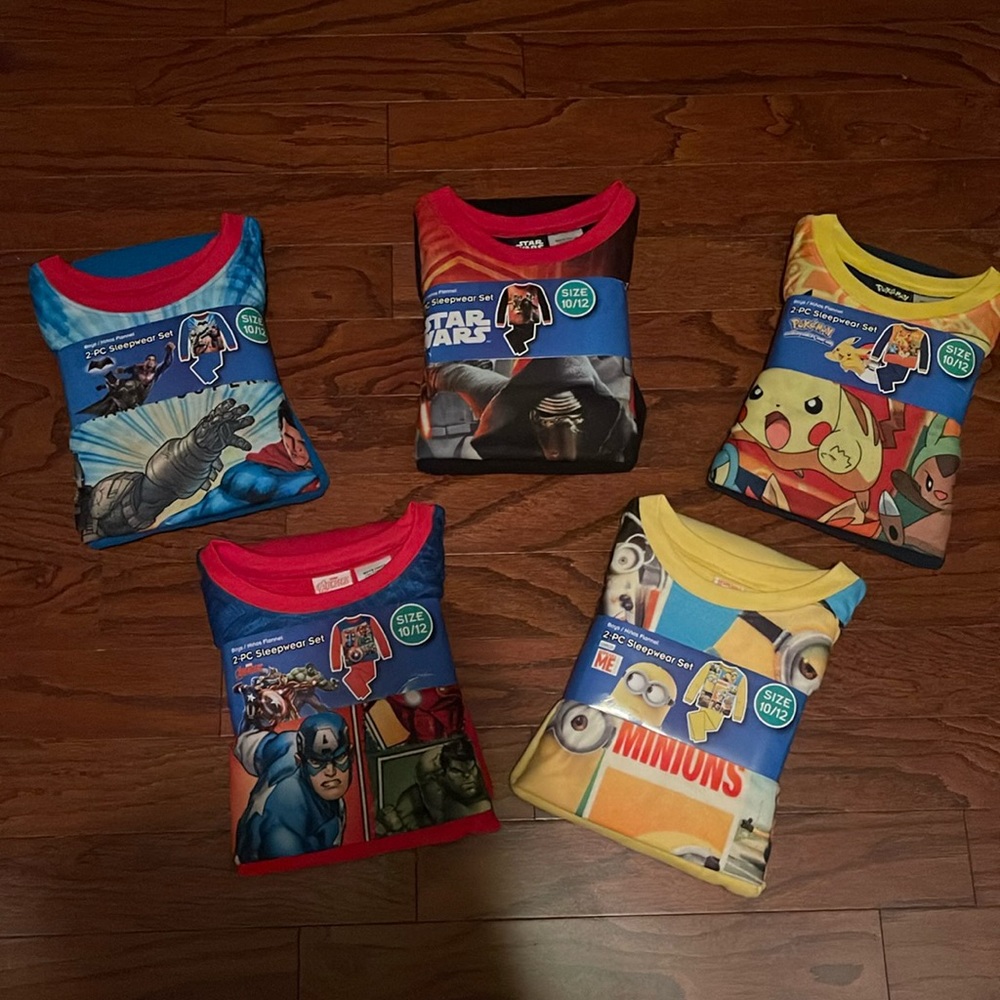 Boys Pajama Set Bundle